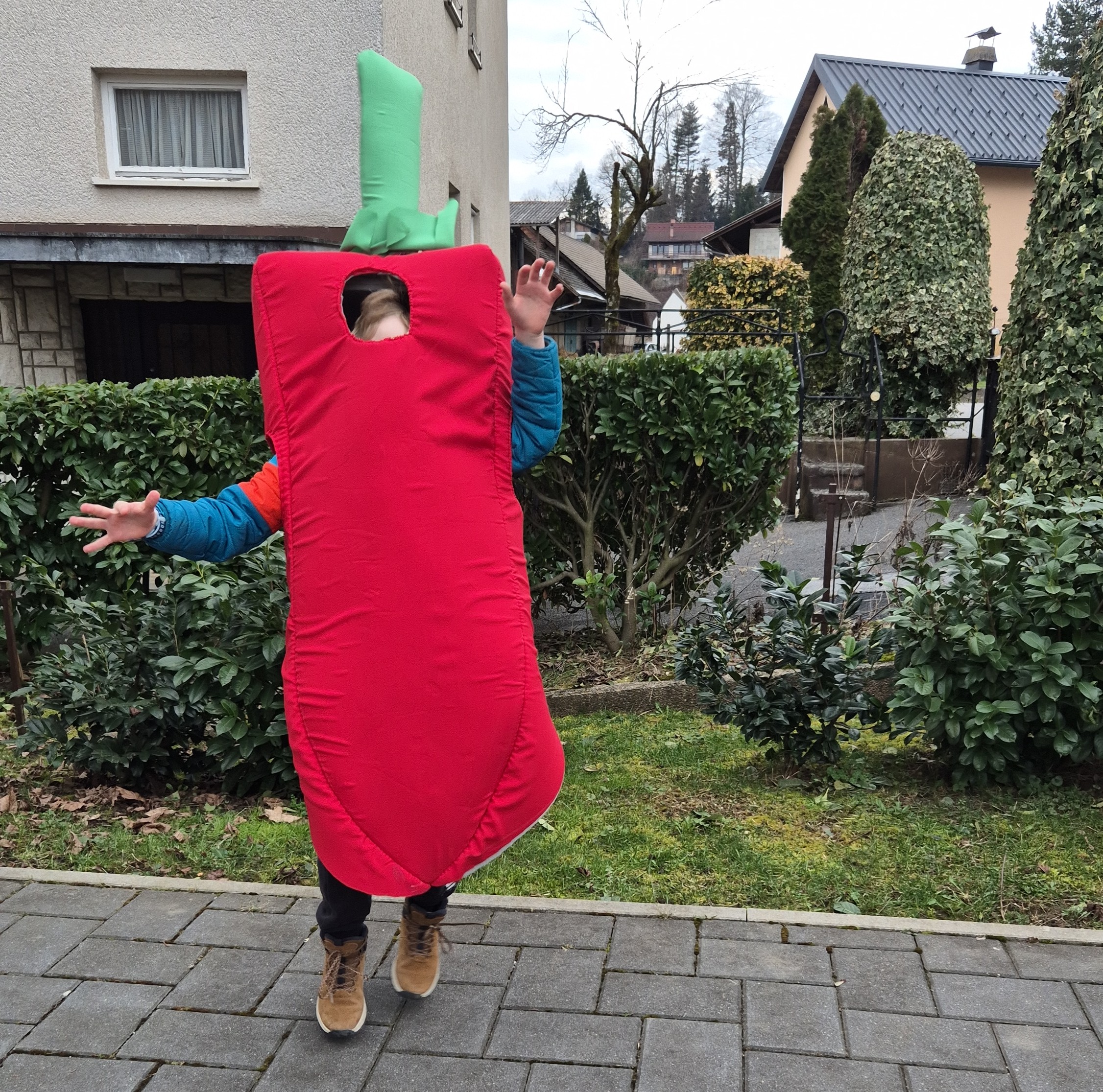 DIY kostum za pust iz pene